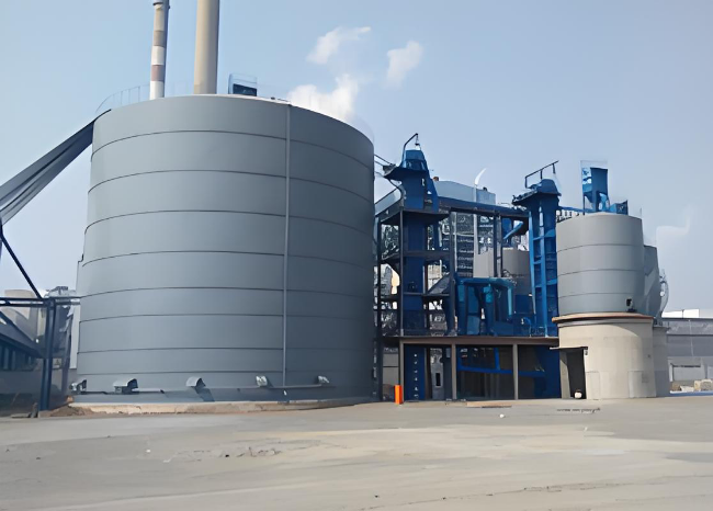 南山1万吨钢板仓