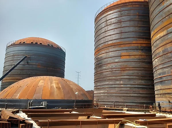 南山焦粉钢板仓